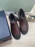 老人頭男士皮鞋軟皮軟底豆豆鞋商務(wù)休閑透氣男鞋手工縫制一腳蹬樂(lè )福鞋子 黑色【純手工縫線(xiàn)】 39 (245mm) 曬單實(shí)拍圖