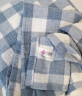 洁丽雅（Grace）纯棉A类抗菌毛巾被夏季纱布盖毯夏凉被子空调被 浅蓝格 200*230cm 实拍图