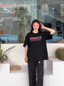 栗譜短袖男t恤純棉夏季潮流美式情侶衣服圓領(lǐng)寬松學(xué)生重磅半袖體恤男 T124【純棉】杏色 XL(建議120-140斤) 曬單實(shí)拍圖