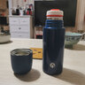 富光茶馬仕保溫杯控溫杯蓋高顏值大容量便攜316不銹鋼杯團購定制杯子 【360ML紳士藍】-快速降溫杯蓋 曬單實(shí)拍圖