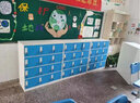 錦智緣學(xué)校書(shū)包柜儲物柜鐵皮柜彩色鋼制學(xué)生存包柜帶鎖放書(shū)包柜小柜子健身房存包柜游泳池存物柜 6門(mén)灰白套色 曬單實(shí)拍圖