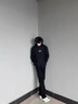 POUM純黑色牛仔褲男秋冬季美式復(fù)古vibe高街痞帥高級(jí)感休閑百搭直筒褲 SXNZ-8010-1黑色 XL【建議110-125斤】 曬單實(shí)拍圖