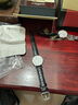 海奕施（HIRSCH）奧地利品牌 亮面圓鱷魚(yú)花真小牛皮表帶適用于浪琴天梭瑰麗嘉嵐 黑皮-銀扣：長(cháng)L碼 表耳20mm-表扣18mm 曬單實(shí)拍圖