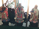 MOREISAN中式陶瓷福祿壽擺件三星南極仙翁家居辦公室喬遷新居老人生日禮物 福祿壽三星 16寸 曬單實拍圖