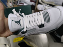 耐克（NIKE）Air Jordan 4 AJ4白綠 百搭舒適 防滑耐磨 男子中幫籃球鞋 FQ8138-103 44 曬單實(shí)拍圖