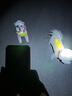 TOUCHDOG它它寵物項圈發(fā)光幻彩狗脖圈夜光LED出行防走丟失牽引繩 日落幻彩脖圈發(fā)光版 S碼建議【5-20斤】 曬單實(shí)拍圖