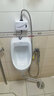 潔冠小便感應(yīng)沖水器 衛(wèi)生間尿斗感應(yīng)器 小便斗自動(dòng)沖水感應(yīng)器明裝暗裝 白色明裝小便感應(yīng)上進(jìn)水帶調(diào)節(jié) 曬單實(shí)拍圖