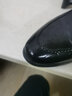 YDL 新款 男士商務(wù)休閑尖頭皮鞋韓版套腳一腳蹬樂(lè )福鞋英倫懶人內增高鱷魚(yú)紋 軟皮青年上班 83915套腳款(普通款) 41 曬單實(shí)拍圖