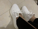 賽諾楓敘椰子鞋350莆田男鞋網(wǎng)面飛織休閑鞋情侶運動(dòng)跑步鞋子男款 全白色（真爆三杠） 41 （運動(dòng)鞋碼） 曬單實(shí)拍圖