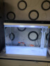 森森（SUNSUN）鱼缸超白玻璃金鱼缸客厅桌面家用水族箱带鱼缸灯增氧水泵 48cm长智能高档鱼缸 内置棉和滤材 实拍图