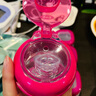 奧秀（OXO）成長型硅膠鴨嘴杯帶手柄寶寶兒童水杯  粉色 150ml 曬單實拍圖