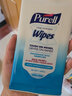普瑞來(PURELL) 濕巾美國進口無醇濕紙巾殺菌戶外便攜20抽 便攜濕巾（20抽） 曬單實拍圖