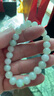 中國(guó)黃金翡翠玉手串女A類(lèi)冰透玉珠手鏈七夕情人節(jié)禮物送女友老婆生日紀(jì)念 翡翠手串【紅色禮盒】 曬單實(shí)拍圖