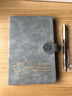 勤得利故宮國潮中國文創(chuàng  )復古風(fēng)筆記本子送禮物文藝精致商務(wù)簡(jiǎn)約禮盒套裝日記本子高檔記事本定制可印logo A5 煙灰色 曬單實(shí)拍圖