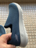 斯凱奇（Skechers）男鞋舒適一腳套休閑鞋輕便健步中老年百搭防滑運動(dòng)鞋54609 海軍藍色/灰色/NVGY 42.5 曬單實(shí)拍圖