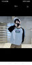 夢(mèng)想邦尼男童春秋長(zhǎng)袖T恤新款兒童寬松洋氣撞色打底衫中大童春季內(nèi)搭上衣 灰色. 150cm 曬單實(shí)拍圖
