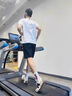 喬丹運(yùn)動(dòng)套裝男2025夏季新款速干冰絲薄款短褲寬松短袖跑步運(yùn)動(dòng)兩件套 白色/黑色 L （175/92A） 曬單實(shí)拍圖