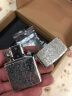 ZiPPO 美国原装zippo芝宝打火机正版纯银五面唐草男士收藏送礼 纯银唐草盔甲 实拍图