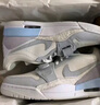耐克（NIKE）Jordan官方耐克喬丹AJ312男子運動(dòng)鞋秋季新款低幫抓地HQ1190 101白/太空灰/白/氫藍/山峰白 41 曬單實(shí)拍圖