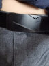 法国COW皮带 男士无牙自动扣牛皮礼盒腰带简约青年商务休闲新款板扣裤带 C-666 I款 实拍图