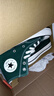匡威（Converse）官方 1970S巴恩風(fēng)穿搭運(yùn)動帆布鞋叢林綠綠色168508C 綠/168508C 37 曬單實拍圖