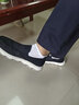 百麗透氣帆布鞋男夏季商場同款一腳蹬休閑鞋8BK01CM3 黑色 43 (265mm) 曬單實拍圖
