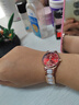 歐利時(shí)（OLEVS）瑞士認證品牌手表女簡(jiǎn)約氣質(zhì)女士手表夜光防水陶瓷石英女表超薄 OLEVS-3606-氣質(zhì)格調紅 曬單實(shí)拍圖