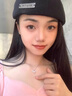 法蔻（farcoko）項鏈女可拉動翅膀愛心粉鉆鎖骨鏈時尚飾品情人節(jié)生日禮物送女友  丘比特之心項鏈女-粉鋯 -【免費刻字】 曬單實拍圖