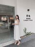 達(dá)芙妮透明高跟涼鞋女夏季外穿時尚涼拖鞋2025新款粗跟水晶拖鞋 米色 36 曬單實(shí)拍圖