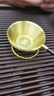 蕉夏銅茶漏過(guò)濾網(wǎng)玻璃公道杯茶隔茶濾泡茶功夫茶具茶道配件創(chuàng)意茶漏 純銅中號(hào)(短把)茶漏+金色底座 曬單實(shí)拍圖