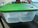 特百惠（Tupperware）保鮮盒 新慧眼冷藏保鮮盒 大容量可調節蔬菜水果保鮮儲藏密封盒 4.4升單個(gè) 曬單實(shí)拍圖