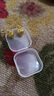 搶【沙金耳環(huán)】香港正品沙金耳環(huán)女款轉運氣質(zhì)黃金色耳圈送禮 閃耀璀璨[]玲瓏耳環(huán)1.25克 曬單實(shí)拍圖