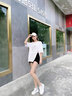 MARY JSTNI香港代購小白鞋女鞋2025春夏新款爆款百搭厚底內(nèi)增高女士休閑板鞋 HK39白拼綠【網(wǎng)面-春夏款】 37 曬單實(shí)拍圖