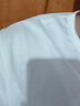 乐希源短袖t恤男夏季冰丝印花潮流男士圆领打底衫上衣半截袖衣服男装 DT002白+DT005灰 XL 实拍图
