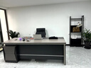 長(cháng)鏡居2025新款辦公桌現代高檔辦公室總裁經(jīng)理桌主管桌辦公桌椅老板桌 1.8米老板桌單柜 曬單實(shí)拍圖