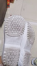 品之德 手術(shù)鞋實(shí)驗(yàn)室洞洞鞋輕便防滑工作拖鞋 包頭護(hù)趾透氣防臭 白色 37-38  曬單實(shí)拍圖