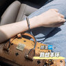 彬萬(wàn)（BINWAN）BinWan元氣香氛驅蚊手環(huán)情侶戶(hù)外成人隨身防護神器貼兒童大人防蚊 [元氣款黑藍色] 1條 +香芯6根 曬單實(shí)拍圖