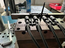 代唯科M8防水航空插頭3芯4芯公頭母頭電纜線連接器螺絲壓接銅針傳感器 M8-4針直公頭 曬單實(shí)拍圖