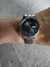 羅西尼（ROSSINI）情侶手表女時(shí)尚雙歷商務(wù)鋼帶機械手表男女士手表生日禮物送女友 黑盤(pán)鋼帶 男表515701W04E 曬單實(shí)拍圖