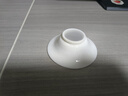 茶漏德化白瓷全瓷過(guò)濾網(wǎng)網(wǎng)布細(xì)密泡茶漏托底座陶瓷茶濾公道杯一體 紗網(wǎng)過(guò)濾網(wǎng)（款式二） 曬單實(shí)拍圖