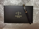 派克（PARKER）高端签字笔 圆珠笔 商务男送礼 生日礼物 精英睿智黑金夹宝珠笔 实拍图