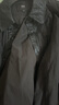 日著原創(chuàng)設(shè)計(jì)新雪麗棉服2024冬季新款時(shí)尚菱格襯衫式拼接短外套女 靜影黑 S 曬單實(shí)拍圖