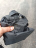 途尊牛津布抽繩束口袋雙肩包大容量輕便旅行背包折疊收納包運動(dòng)包 黑色 曬單實(shí)拍圖