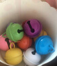 菱夢(mèng) 10個(gè)彩色小鈴鐺 飾品配件 圣誕樹(shù)裝飾鈴鐺 鑰匙扣掛件 寵物掛飾 顏色隨機混發(fā) 22mm烤漆鈴鐺（1包10個(gè)） 曬單實(shí)拍圖