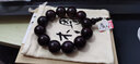 沐恩多金星印度小葉紫檀手串高油密略包漿老料佛珠滿(mǎn)金星20mmx12顆 曬單實(shí)拍圖