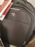 SWIGOR瑞士双肩包大容量商务旅行背包男电脑包高中生书包男士出差休闲 黑色加大版（17.3寸） 晒单实拍图