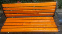 启励 公园椅户外长椅子休闲凳子庭院广场园林小区景区花园椅凳长条凳 防腐木带靠背 1.2米【高品质】 实拍图