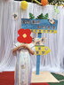 安妮優(yōu)兒女童漢服夏季兒童連衣裙2025新款古風(fēng)超仙唐裝女孩古裝 紫色 120 曬單實(shí)拍圖