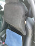 KAKTUS汽車(chē)頭枕護頸枕靠枕車(chē)用枕頭車(chē)載舒適座椅頸枕真乳膠靠枕腰靠套裝天然乳膠E款 磨砂黑 1個(gè) 曬單實(shí)拍圖
