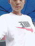耐克（NIKE）短袖男T恤 夏季新品運動(dòng)上衣潮流休閑服透氣圓領(lǐng)t恤衫 FN5830-100/aj/快干/白色/力薦 M (170/88A) 曬單實(shí)拍圖